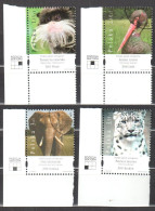 Poland  2007 - Zoo Animals - Mi.4327-30 - Used - Usati