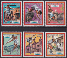 F-EX48852 GUINEE GUINEA MNH 1987 OLYMPIC GAMES BARCELONA TENNIS SURCHARGE.  - Verano 1992: Barcelona