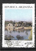 ARGENTINA - AÑO 1985 -  Turismo Potrero De Los Funes. Córdoba - Usado - Usati