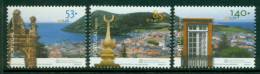 PORTUGAL – AZORES 2001 Mi 479-81** UNESCO Heritage Sites – Angra Do Heroismo [B412] - UNESCO