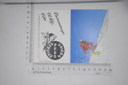 Mini Calendrier 1990 Radio TV Hifi VAISON Service 84110 La Romaine Illustration Ski De Piste Skieur - Formato Piccolo : 1981-90