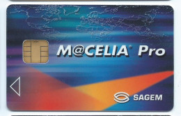 CARTE A PUCE SAGEM MACELIA PRO TEST CARD Smart Demo (BA0415 - Beurskaarten