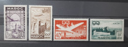 Maroc Poste Aérienne N° Yvert PA85 à PA88** 1952 MNH. - Neufs