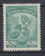 Indonesien 1953 Hari IBU Mi.-Nr. 119 Postfrisch ** - Indonesië