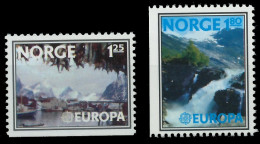 NORWEGEN 1977 Nr 742Du-743Dl Postfrisch X55D172 - Unused Stamps