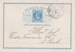 Bilhete Postal - Rio De Janeiro - 1883 - Covers & Documents