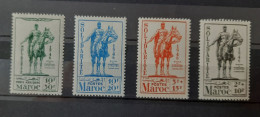 Maroc N° Yvert 241 à 243 Et PA59 ** De L'année 1946 MNH. - Neufs