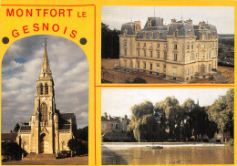 72-MONTFORT LE GESNOIS-N°2887-D/0009 - Montfort Le Gesnois