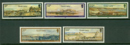 GUERNSEY 1985 Mi 335-39** Landscape Paintings [B459] - Andere & Zonder Classificatie