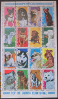 EQUATORIAL GUINEA ~ 1st MARCH 1977 ~ DOGS, '1st ISSUE'. ~  VFU #03282 - Equatorial Guinea