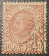 Italy 10C Classic Used Stamp  Victor Emmanuel - Oblitérés