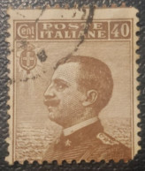 Italy 40C Classic Used Stamp King  Victor Emmanuel - Used