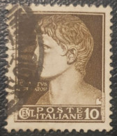 Italy 10C Used Stamp Imperiale - Oblitérés