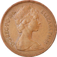 Monnaie, Grande-Bretagne, Elizabeth II, 2 New Pence, 1981, TTB, Bronze, KM:916 - E. 2 Pence