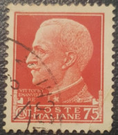 Italy Used Stamp Imperiale 75C - Oblitérés