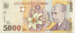 ROMANIA - 5.000 Lei - 1998 - Pick 107 - Série 005C - 5000 - Romania