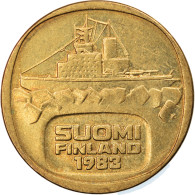 Monnaie, Finlande, 5 Markkaa, 1983, TTB, Aluminum-Bronze, KM:57 - Finlandia