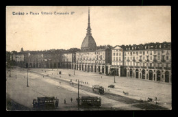 ITALIE - TORINO - PIAZZA VITTORIO EMANUELE II - Lugares Y Plazas