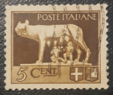 Italy Used Stamp Imperiale 5C - Used