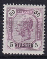 AUSTRIAN LEVANTE 1891 - MLH - ANK 29 - Levante-Marken