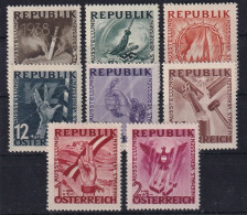 AUSTRIA 1946 - MNH - ANK 784-791 - Ungebraucht