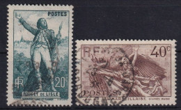 FRANCE 1936 - Canceled - YT 318, 319 - Used Stamps