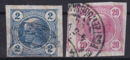 AUSTRIA 1901 - Canceled - ANK 101, 104 - Gebruikt