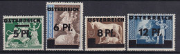 AUSTRIA 1945 - MNH - ANK 664-667 - Neufs