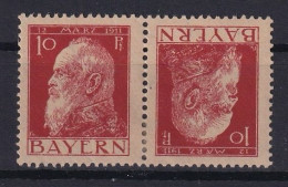 BAYERN 1911 - MLH - Mi 78 - Tête-Bêche - Nuovi