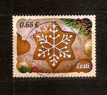 Estonia / ESTLAND  2016  Christmas - Gingerbread 0,65 EIRO-  USED  (0) - Estland