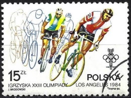 Poland 1984 - Mi 2915A - YT 2727 ( Los Angeles Olympic Games : Cycling ) - Usati