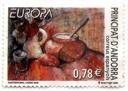 Andorra 2005 Europa CEPT - Food   Usagée (used , Circulated) - Used Stamps