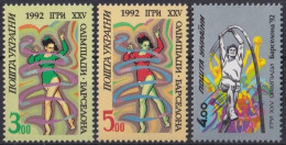 F-EX48939 RUSSIA MNH 1992 OLYMPIC GAMES BARCELONA ARTISTIC GIMNASTIC ATHLETISM.  - Verano 1992: Barcelona