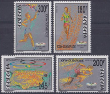 F-EX48870 SENEGAL MNH 1992 OLYMPIC GAMES BARCELONA TENNIS ATHLETISM.  - Verano 1992: Barcelona