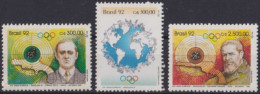 F-EX48867 BRASIL MNH 1992 OLYMPIC GAMES BARCELONA SHUTTER AFRANIO COSTA PARAENSE.  - Verano 1992: Barcelona