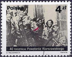 Poland 1984 - Mi 2930 - YT 2742 ( Warsaw Uprising ) - Oblitérés