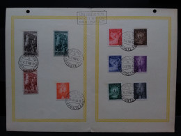 VATICANO - Pio XII° - Cartoncino Guardia Palatina + Posta Aerea + Spese Postali - Used Stamps