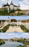 73777123 Neuburg  Donau Schloss Karlsplatz Mit Amalienstrasse Panorama  - Neuburg