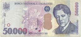 ROMANIA - 50.000 Lei - 2000 - Pick 109A - Série 003B - 50000 - Rumania