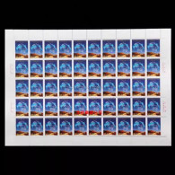 China 1999/1999-10 The 125th Anniversary Of Universal Postal Union/UPU Stamp Full Sheet MNH - Blocs-feuillets