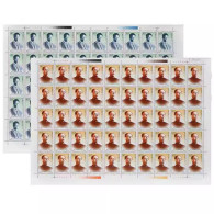 China 1999/1999-17 The 100th Anniversary Of The Birth Of Li Lisan, Trade Unionist Stamp Full Sheet 2v MNH - Blokken & Velletjes