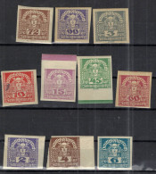 CHCT80 - Newspaper Stamps, Some MNH, Some Not, 1920, Austria - Ungebraucht