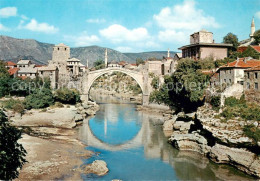 73619619 Mostar Moctap Stari Most Bruecke Ueber Die Neretva Wahrzeichen Mostar M - Bosnie-Herzegovine