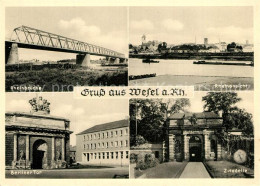 73616863 Wesel Rhein Rheinbruecke Zitadelle Berliner Tor Wesel Rhein - Wesel