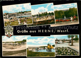 73616862 Herne Westfalen Freibad Parkanlage Herne Westfalen - Herne