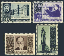 Russia 780-783, CTO. Michel 749-752. K.A. Timiryasev, Scientist, 1940. - Used Stamps