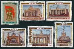 Russia 1729-1734, CTO. Michel 1731-1736. Agriculture Exhibition VDNH, 1954. - Used Stamps