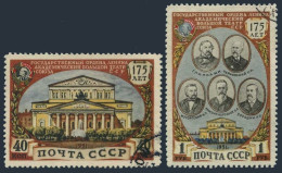 Russia 1553-1554 Print 1955,CTO.Michel 1560-1561. Bolshoi Theater.Composers.1951 - Usati