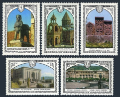 Russia 4696-4700, MNH. Michel 4768-4772. Armenian Architecture, 1978. - Unused Stamps