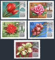 Russia 4649-4653, MNH. Michel 4722-4726. Moscow Name Flowers, 1978. - Unused Stamps